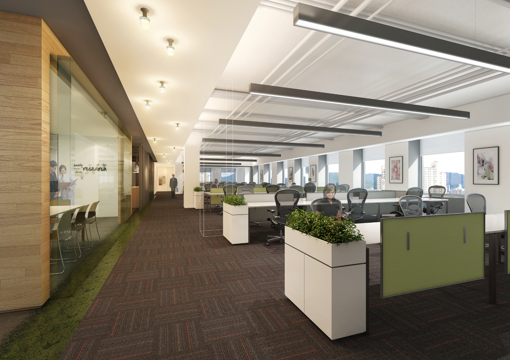 HYOSUNG int – office – FIN Studio